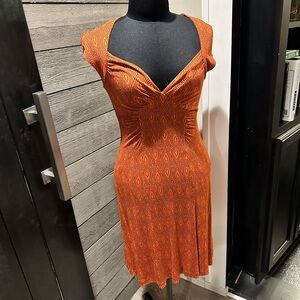 Banana Republic women’s size extra small orange dress